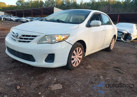 2013 Toyota Corolla Le из США, поврежденный, VIN 5YFBU4EE5DP189393